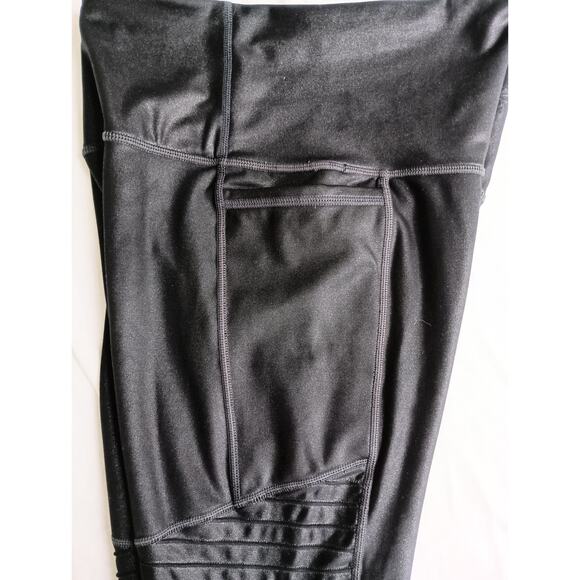 Athleta Women's Size XS Inclination Moto Tight Legging Black 512070 - Picture 6 of 11